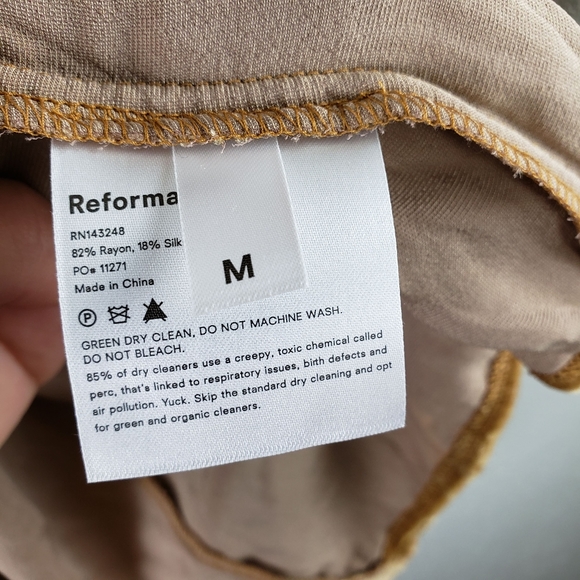 Reformation Boheme Velvet Wrap Dress in Gold, Holiday, Velvet, Party - Picture 11 of 11